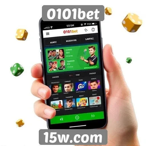 Funcionalidades do aplicativo do 0101bet