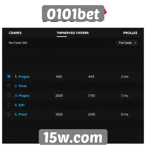 Promoções atuais e vantagens do 0101bet