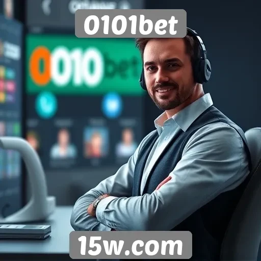 Suporte ao cliente no 0101bet