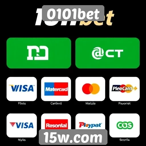 Integração de métodos de pagamento no 0101bet