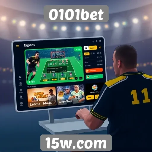 Interface e experiência do usuário na 0101bet