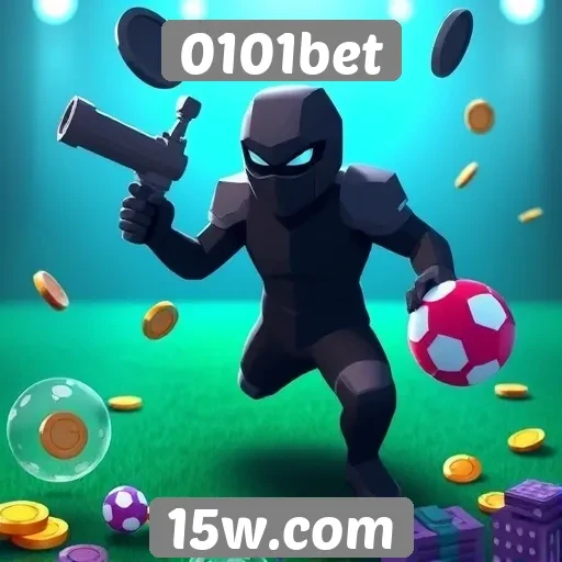 Variedade de jogos disponíveis na plataforma 0101bet